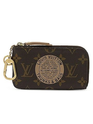 Louis Vuitton LOUIS VUITTON Louis Vuitton Monogram Pochette Clé Complice T&B Wallet/Coin Case, L-shaped coin purse with key hook, M58025 (view 2)