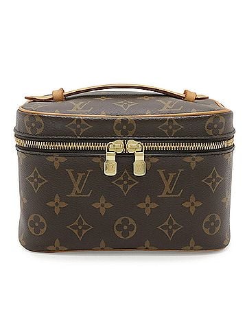Louis Vuitton LOUIS VUITTON Louis Vuitton Monogram Nice Mini Handbag Pouch Makeup Box Travel Multi M44495 (view 1)