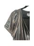 Anthropologie 100% Polyester 100% Viscose Silver Cocktail Dress Size XS - photo 8