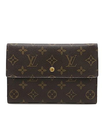 Louis Vuitton LOUIS VUITTON Louis Vuitton Monogram Pochette Passport Tri-fold Long Wallet Case M60135 (view 1)