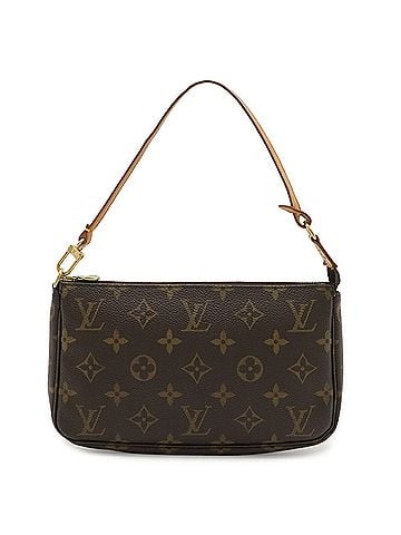 Louis Vuitton LOUIS VUITTON Louis Vuitton Monogram Pochette Accessoires Handbag Pouch - Bag M51980 (view 1)