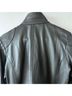 Gianni Bini 100% Leather Solid Black Leather Jacket Size M - photo 9