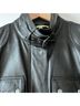 Gianni Bini 100% Leather Solid Black Leather Jacket Size M - photo 7
