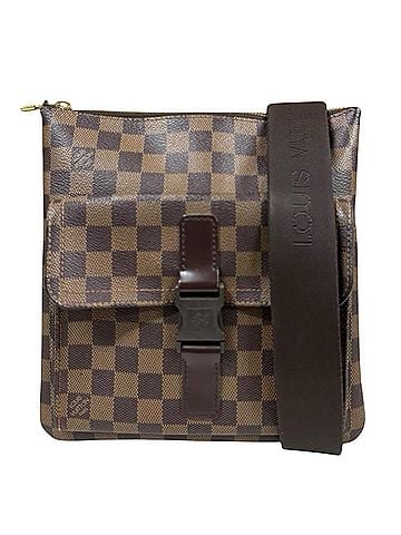 Louis Vuitton Louis Vuitton Pochette Merveille Damier Shoulder Bag, Canvas N51127 Brown, Men's and Women's, LOUIS VUITTON (view 1)