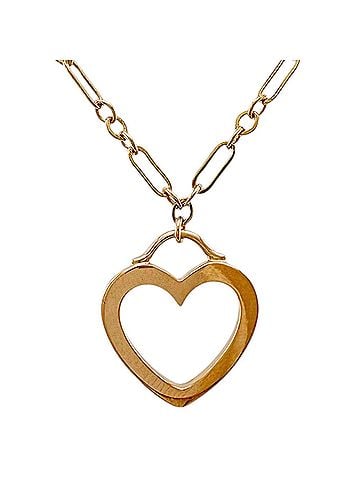 Tiffany & Co. Tiffany & Co. Sentimental Heart Necklace, 18K Pink Gold, Women's. (view 1)