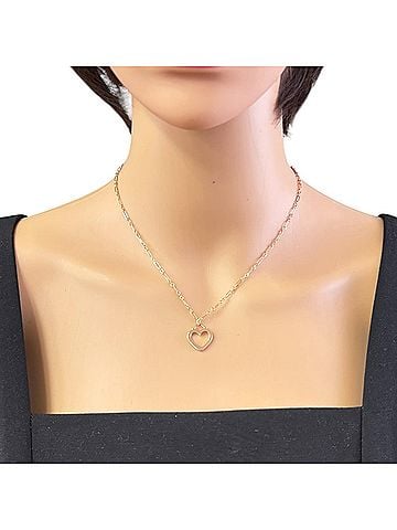 Tiffany & Co. Tiffany & Co. Sentimental Heart Necklace, 18K Pink Gold, Women's. (view 2)