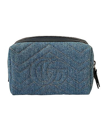 Gucci GUCCI GG Marmont Denim Cosmetic Pouch 476165 Blue Women's (view 2)