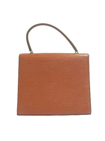 Louis Vuitton LOUIS VUITTON Louis Vuitton Malesherbes Epi Leather Handbag M52373 Brown Women's (view 2)