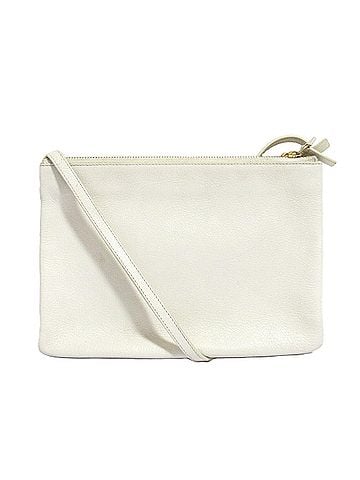 Céline CELINE Trio Leather Shoulder Bag U-LA-0165 Off-White Women's (view 1)