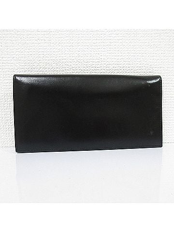 Cartier Cartier Pasha Line Leather Long Wallet, Bi-fold Black, Men's (view 2)