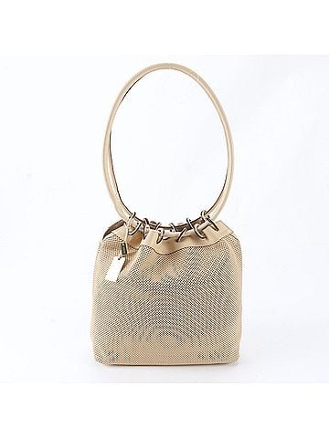 Gucci Gucci Perforated Leather Shoulder Bag 90644, Drawstring Tote Bag, Handbag for Women (view 1)