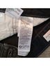 Levi's 100% Cotton Black Denim Shorts Size 26 - photo 5
