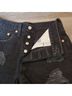 Levi's 100% Cotton Black Denim Shorts Size 26 - photo 4