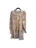 Ulla Johnson Print Tan Cocktail Dress Size 8 - photo 5