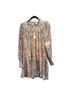 Ulla Johnson Print Tan Cocktail Dress Size 8 - photo 1