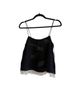 AMUR Solid Black Tank Top Size S - photo 1