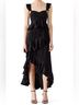 AMUR Black Cocktail Dress Size 4 - photo 3