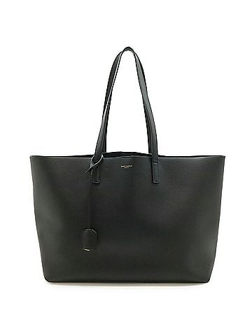 Yves Saint Laurent SAINT LAURENT PARIS Yves Saint Laurent East West Handbag Tote Bag Leather Black (Pouch missing) 600281 (view 1)