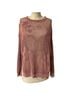 Pilcro 100% Cotton Floral Pink Pullover Sweater Size S - photo 1