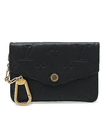 Louis Vuitton LOUIS VUITTON Louis Vuitton Monogram Empreinte Pochette Cle Wallet/Coin Case, Coin Purse, Noir Black M60633 (view 2)