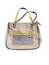 Coach Color Block Tan Gray Yellow Tote One size - photo 1