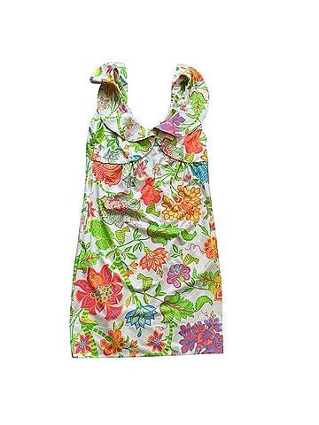 Gretchen Scott Designs Jersey Fling Fantasy Ruffle Dress Casual Dress (view 1)