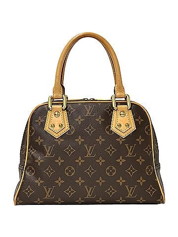 Louis Vuitton Louis Vuitton LOUIS VUITTON Women's Handbag, Manhattan PM, Brown, M40026, Handheld (view 2)