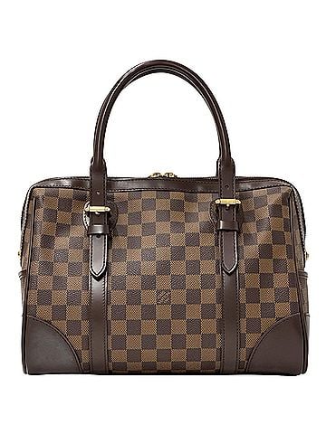 Louis Vuitton Louis Vuitton LOUIS VUITTON Women's Handbag, Brand Berkeley, Ebene Brown, N52000, Boston Bag (view 2)