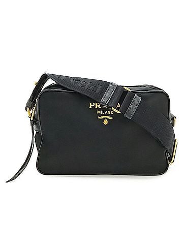 Prada PRADA Shoulder Bag, Pouch, Handbag, Clutch Nylon Leather, NERO Black, 1BH089 (view 1)