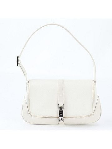 Gucci Gucci Jackie 001 3824 Leather Canvas Shoulder Bag Handbag for Women (view 1)