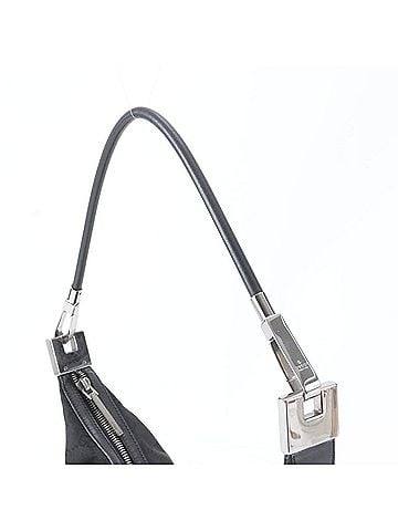 Gucci Gucci GG Canvas Hobo 01234 Leather One-Shoulder Bag Handbag Black Women's (view 2)