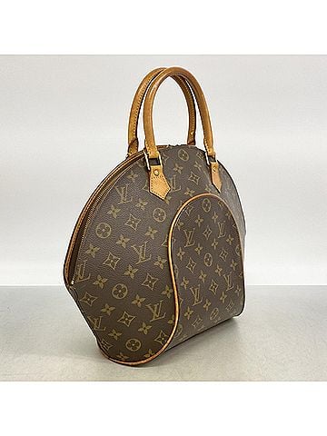 Louis Vuitton Louis Vuitton Monogram Ellipse MM Handbag M51126 Brown Women's (view 2)
