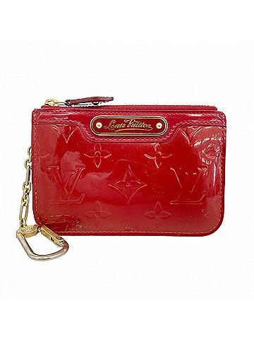 Louis Vuitton Louis Vuitton Vernis Pochette Clé NM Wallet/Coin Case M91737 Rouge Grenadine (Women's) (view 1)