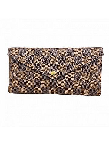 Louis Vuitton Louis Vuitton Damier Portefeuille Origami Long Wallet N63097 Ebene Women's (view 1)