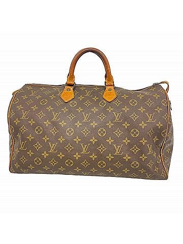 Louis Vuitton Louis Vuitton Monogram Speedy 40 Handbag M41106 Brown Women's (view 1)