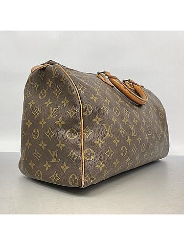Louis Vuitton Louis Vuitton Monogram Speedy 40 Handbag M41106 Brown Women's (view 2)