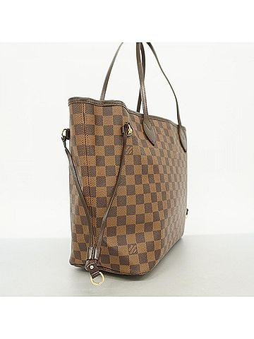 Louis Vuitton Louis Vuitton Damier Neverfull MM Tote Bag N51105 Ebene (Women's) (view 2)