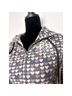 Roxy Hearts Black Pink Zip Up Hoodie Size S - photo 6