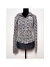 Roxy Hearts Black Pink Zip Up Hoodie Size S - photo 4