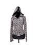 Roxy Hearts Black Pink Zip Up Hoodie Size S - photo 1