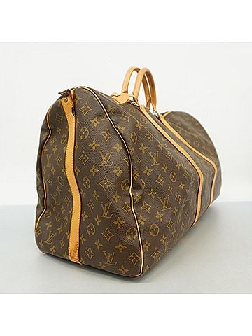 Louis Vuitton Louis Vuitton Bags - Boston Monogram Keepall Bandoulière 60 M41412 Brown Men's & Women's (view 2)