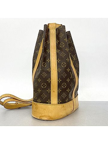 Louis Vuitton Louis Vuitton Monogram Randonee PM Shoulder Bag M42243 Brown Women's (view 2)
