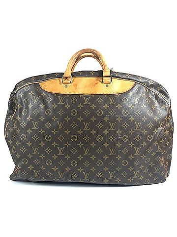 Louis Vuitton LOUIS VUITTON M41393 Monogram Alizé en Poche Bag, Travel Boston Canvas, Men's, Women's, Brown (view 2)