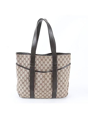 Gucci Gucci GG Canvas 145971 Leather Tote Bag Handbag Shoulder for Men (view 1)