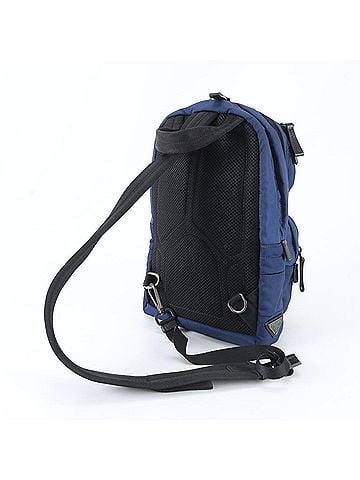 Prada Prada Tessuto Nylon Triangle Logo Leather Body Bag/Waist Pouch for Men (view 2)