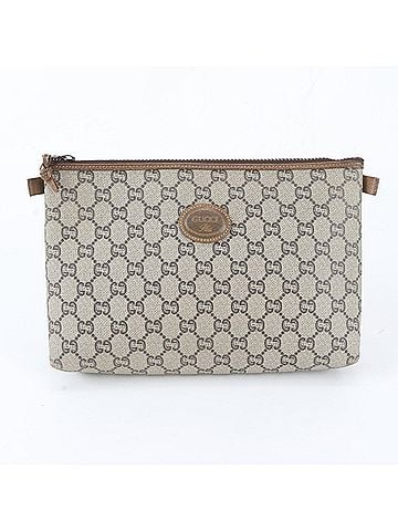 Gucci Gucci GG Plus Leather Second Bag Clutch Handbag Pouch for Men (view 1)