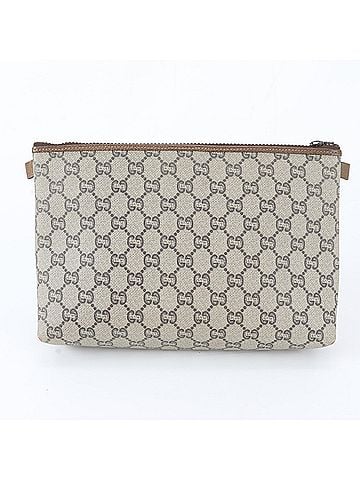 Gucci Gucci GG Plus Leather Second Bag Clutch Handbag Pouch for Men (view 2)