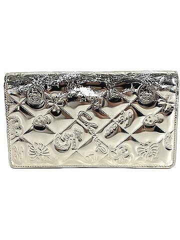 Chanel CHANEL A37151 CC Coco Mark Logo Icon Bi-fold Long Wallet Leather Men's Women's Gold (view 2)