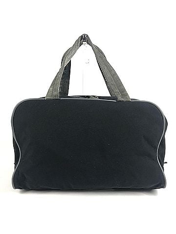 Prada PRADA 4VA602 Sports Logo Bag, Mini Boston Shoulder Handbag, Nylon, Men's and Women's, Black (view 2)