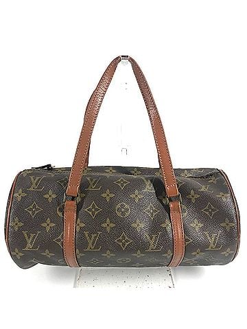 Louis Vuitton LOUIS VUITTON M51365 Monogram Papillon 30 (Old Model) Shoulder Bag, Cylindrical Handbag, Canvas, Brown. Suitable for men and women. (view 1)